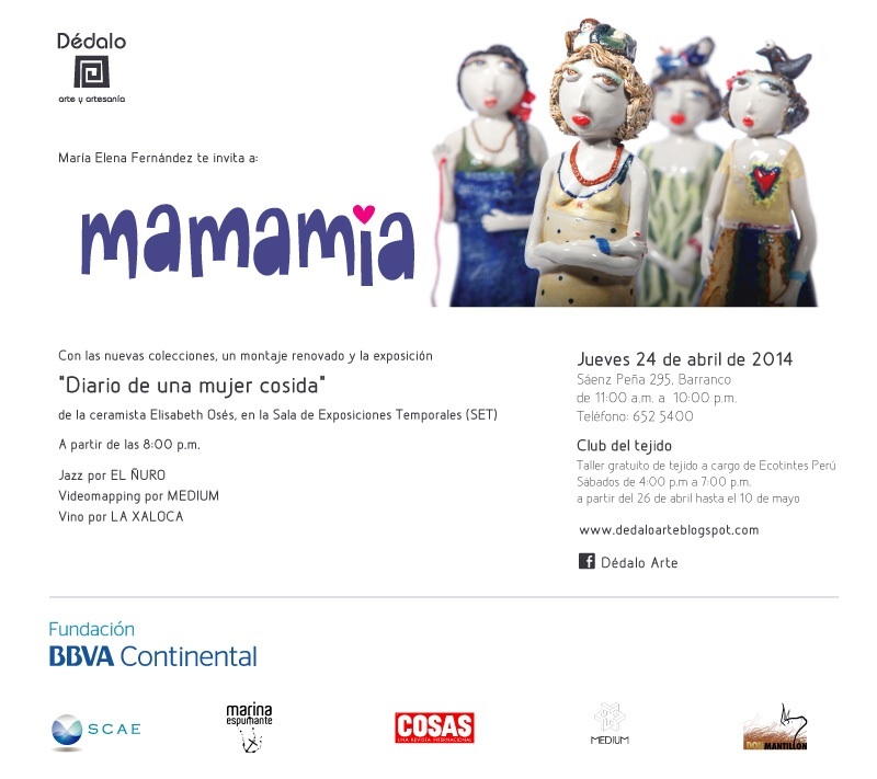 Invitación - Mamamía 2014