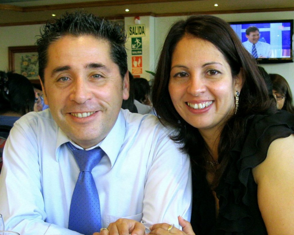Manuel Cadenas y Mary Sáenz de Cadenas.