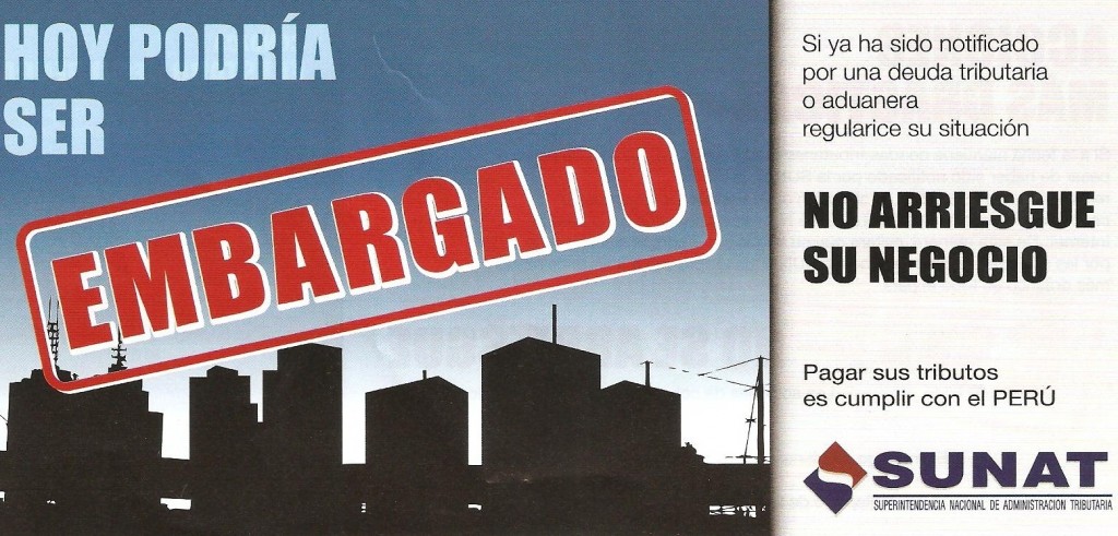 ¿Y a las grandes empresas como Telefónica, que deben MILLONES de soles en impuestos, porqué no los miden con la misma vara?