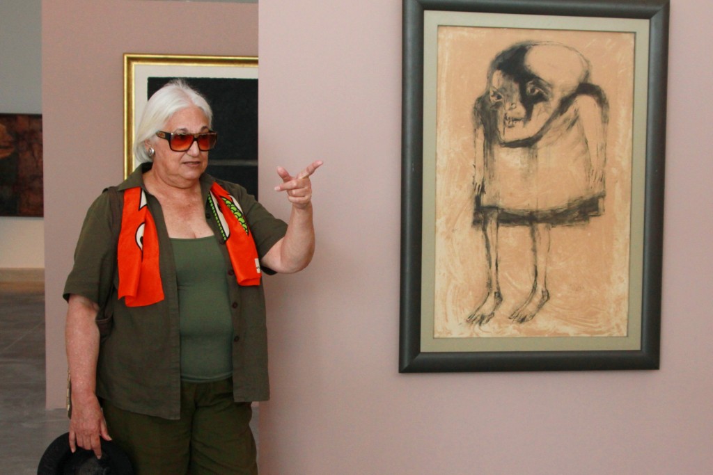Élida Román explica porqué desestimó el cuadro de Polanco para el Museo de Arte de San Marcos. (Foto: Limaenescena). 